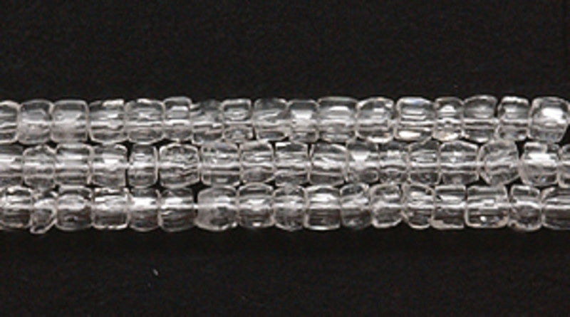 9SC212: CZ Seed Bead 3-cut Crystal 9/0 5HK