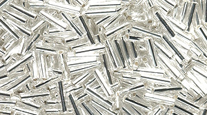 24MT412-L: CZ SB Maco Tubes SIL Line Crystal 1x4mm Loose-500GM