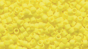 14SD126-M: DB751 Delica Opaque Yellow Matte 11/0 - 100GM