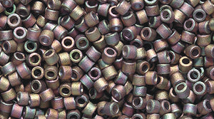 14SD5298-M: DB380 Delica Matte Green Pink 11/0 - 100GM