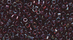 14SD548-T: DB296 Delica Color Lined Ruby 11/0 - 100GM