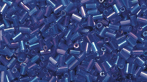 22MT576-TL: Limited CZ SB Maco Tube Trans Sapphire AB 1x2mm-- 500GM