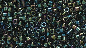 14SD588: DB003 Delica Opaque Green Iris 11/0 - 100GM