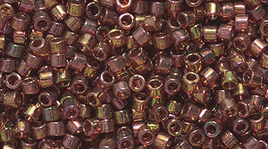 14SD344-GL: DB103 Delica Ruby Gold Luster 11/0 - 100GM