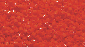 15SD134R: DBS0722 Delica Opaque Orange 15/0 - 9GM