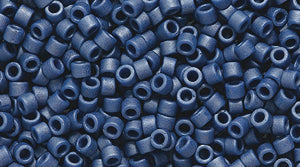 14SD878-MR: DB377 Delica Metallic Royal Blue Matte 11/0 - 9GM
