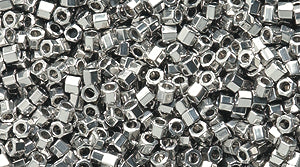 14SD815-PCR: DBC0038 Delica Hex Palladium Plate 11/0 - 9GM