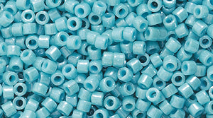 14SD164R: DB217 Delica Opaque Turquoise Luster 11/0 - 9GM