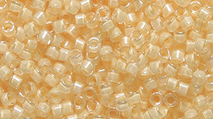 14SD7751R: DB2371 Delica Fancy Lined Cream 11/0 - 9GM