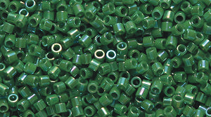 15SD582R: DBS0163 Delica Opaque Green AB 15/0 - 9GM