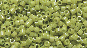 14SD382R: DB262 Delica Opaque Luster Chartreuse 11/0 - 9GM