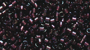 14SD7797R: DB2390 Delica Fancy Lined Brandy 11/0 - 9GM