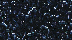 14SD7769R: DB2386 Delica Fancy Lined Midnight 11/0 - 9GM