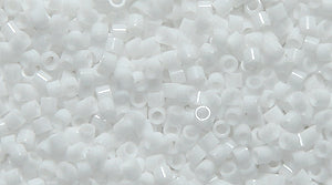 15SD112R: DBS0200 Delica Opaque Chalk White 15/0 - 9GM