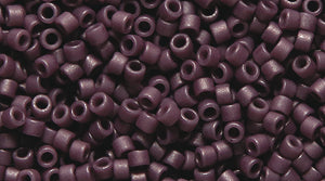 14SD195-GR: DB2295 Delica Glaze Opaque Frost Plum 11/0 - 9GM