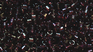 14SD7748R: DB2375 Delica Fancy Lined Red 11/0 - 9GM