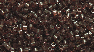 15SD353-TR: DBS0102 Delica Peach Topaz Gold Luster 15/0 - 9GM