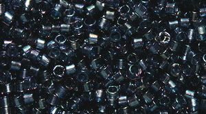 14SD7767-2R: DB2387 Delica Fancy Line Tidal Blue 11/0 - 9GM