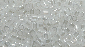 10SD7612R: DBM0231 Delica Ceylon White Lined 10/0 - 9GM