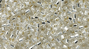 14SD412R: DB041 Delica S/L Crystal 11/0 - 9GM