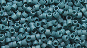 14SD564-GR: DB2315 Delica Glazed Frost AB Peacock - 9GM