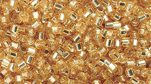 14SD454-CR: DBC0042 Delica Hex S/L Gold 11/0 - 9GM