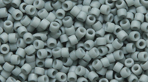 14SD102-GR: DB2281 Delica Glazed Opaque Frost Cadet Grey - 9GM