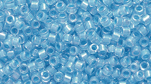 14SD762-ABR: DB076 Delica C/L LT Aqua AB 11/0 - 9GM