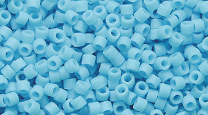 14SD165-MR: DB755 Delica Opaque LT Blue Matte 11/0 - 9GM