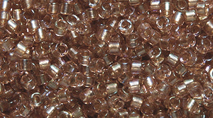 14SD7791R: DB2373 Delica Fancy Lined Blush 11/0 - 9GM