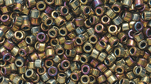 14SD557R: DB029 Delica Metallic Purple Gold Iris 11/0 - 9GM