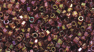 14SD344-GCR: DBC0103 Delica Cut Ruby Gold AB 11/0 - 9GM