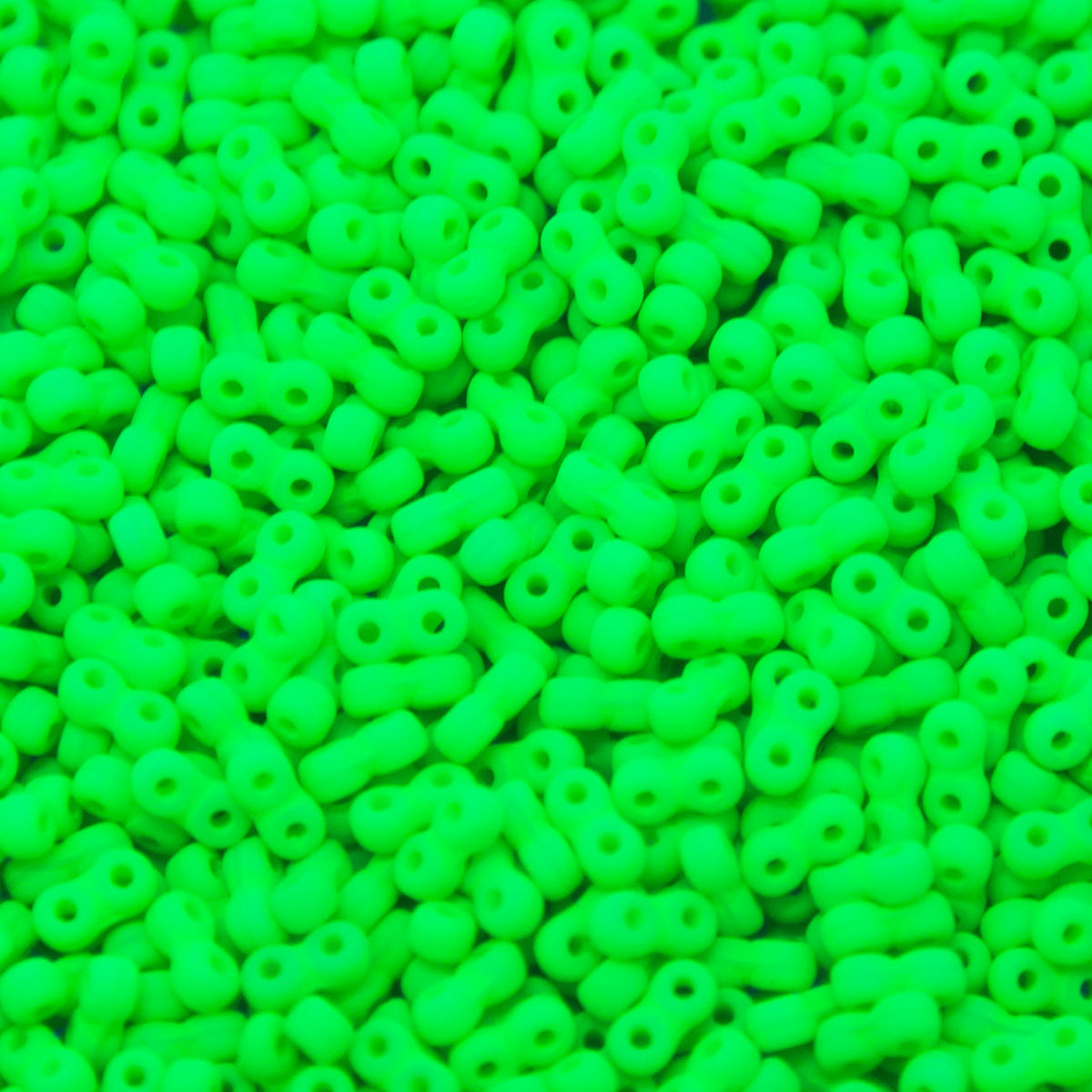25TQ684-NMR: CZ Infinity Neon Green Matte 2x5mm-150PC