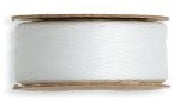 50TN112-BR: Thread Nymo White Size F 43YD Bobbin