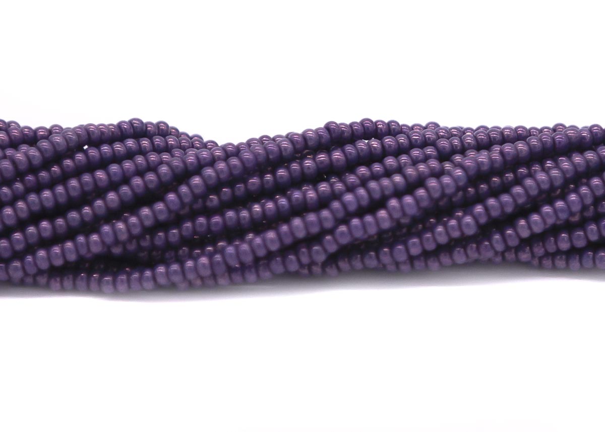 10SB997-B: CZ Seed Bead Lilac Gold Luster 10/0 5HK