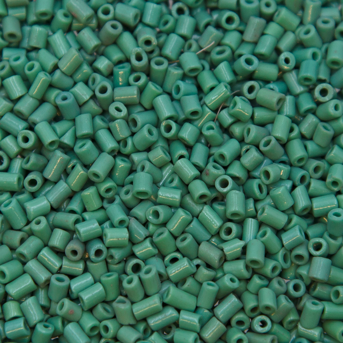 2SV100-22: Vintage Venetian Bugle Op Light Green #2