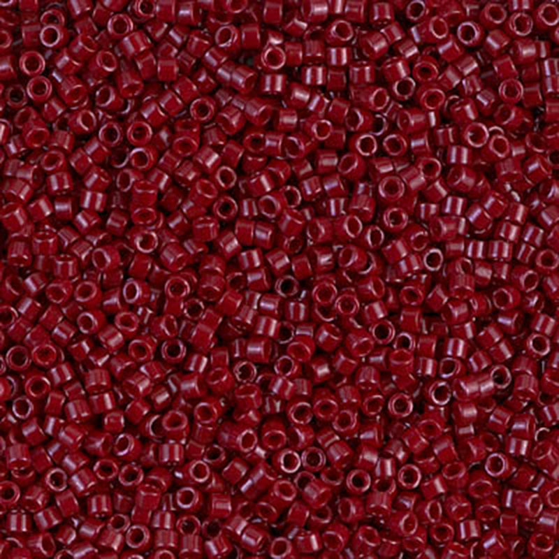 14SD149-DYR: DB654 Delica Opaque Dyed Maroon - 9GM