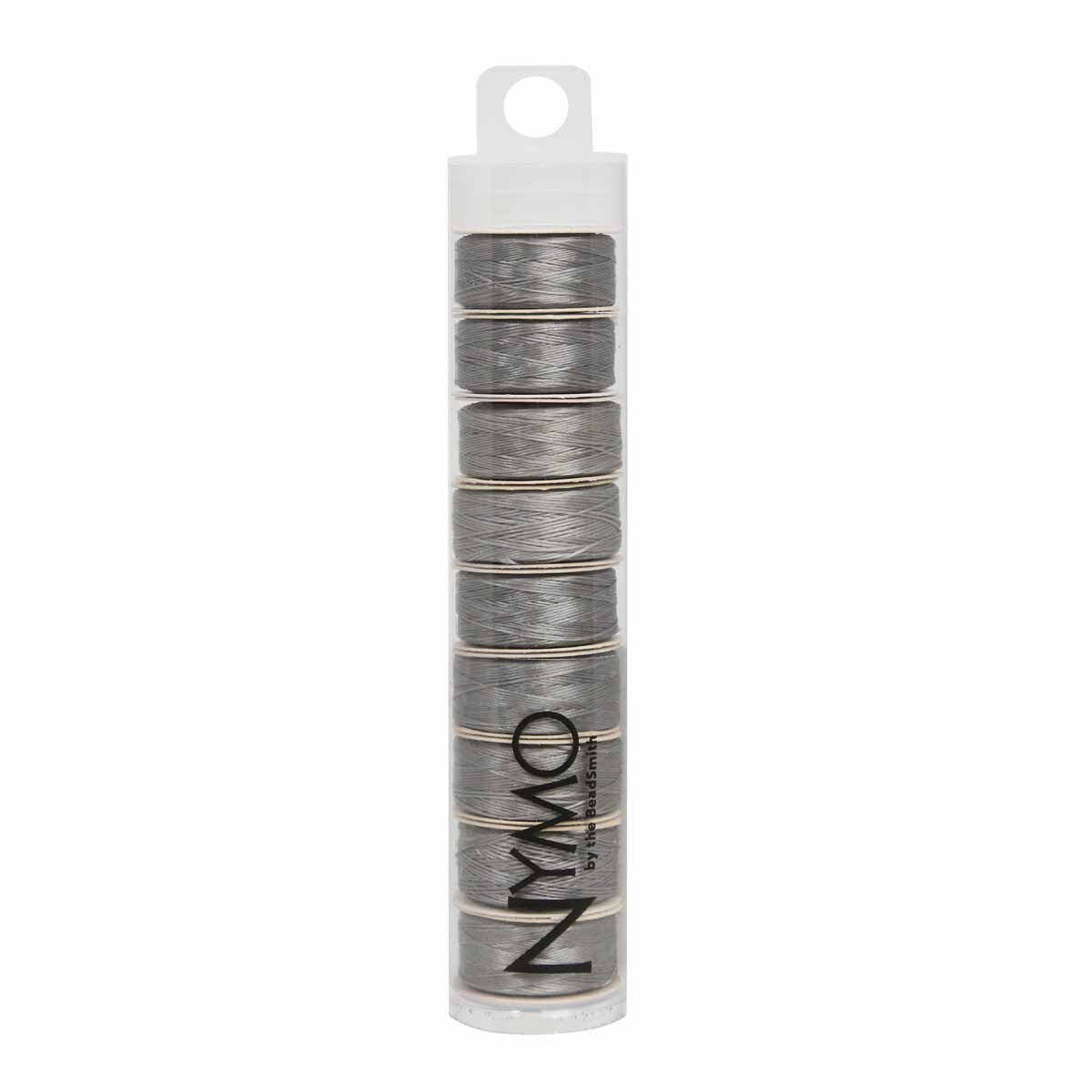30TN105-B: Thread Nymo Grey Size D 64yd Bobbin - 10SpL