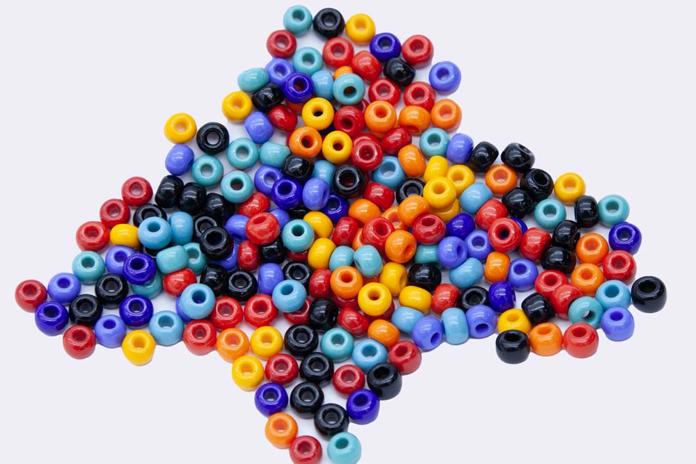 33SB6199: CZ Seed Bead Opaque Mix 33/0 - 100 Grams