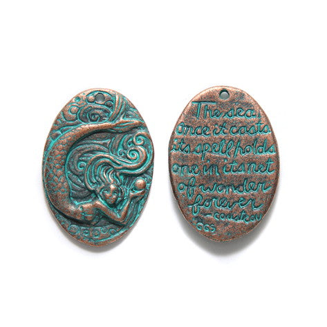 GG440-CV: Green Girl Mermaid Pearl CPPR Verdi