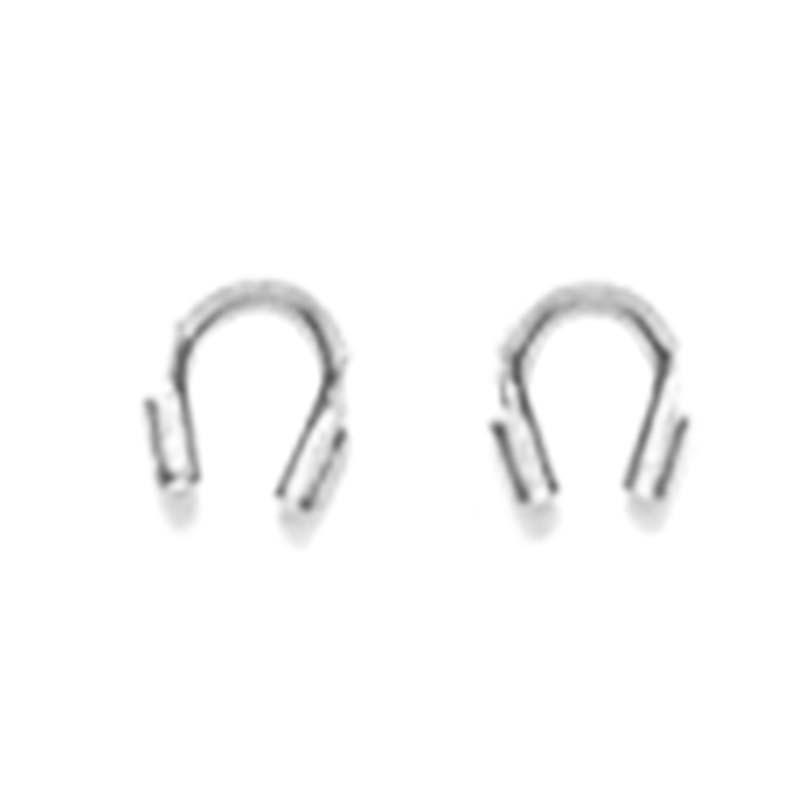 FI174-SPL: Wire Guardians Silver Plate .021 Inch Hole - 150 Pieces