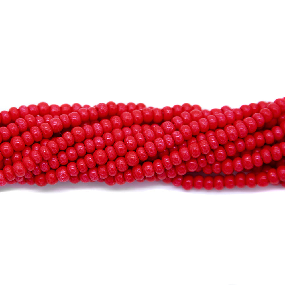 6SB145-ITR: CZ Seed Bead Terra Intensive Red 6/0 Color #16A98-6STR