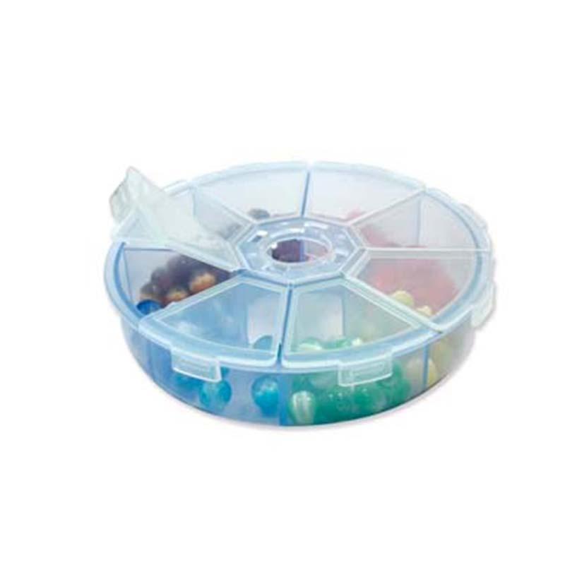 BC425-PB: PLASTIC ORGANIZER BOX 4.25 X .75