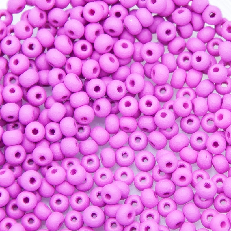 11SB998-PLM: CZ Seed Bead Permalux Purple Matte 11/0 - 200GM