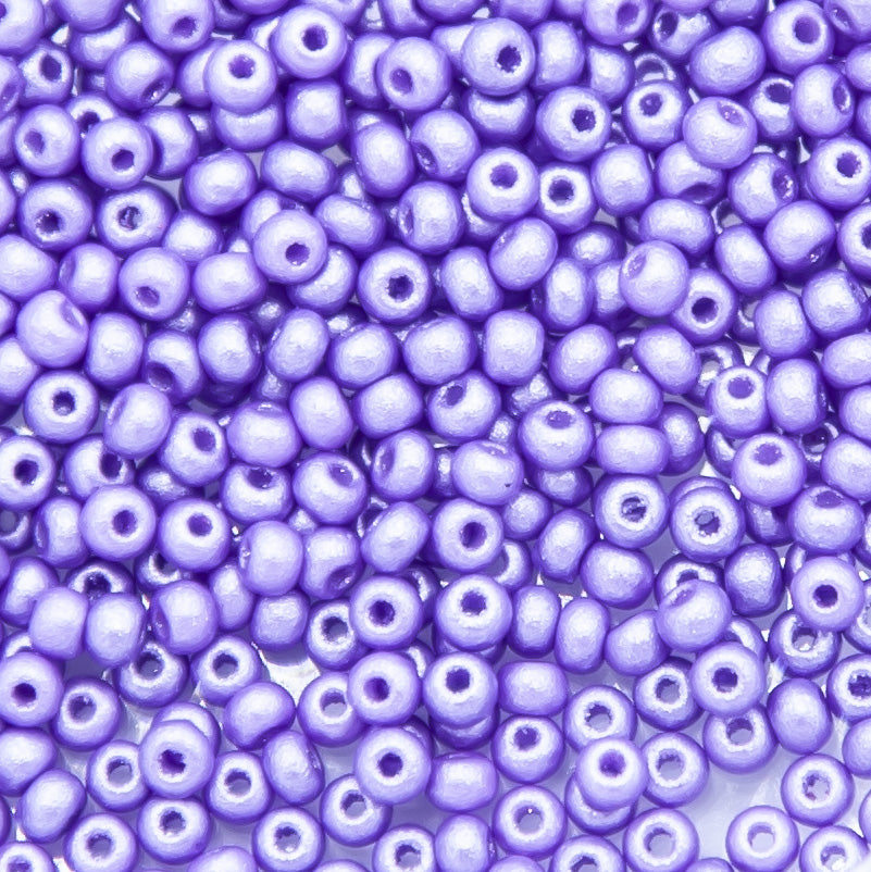 10SB997-PLR: CZ Seed Bead Permalux Lavender 10/0 - 25GM