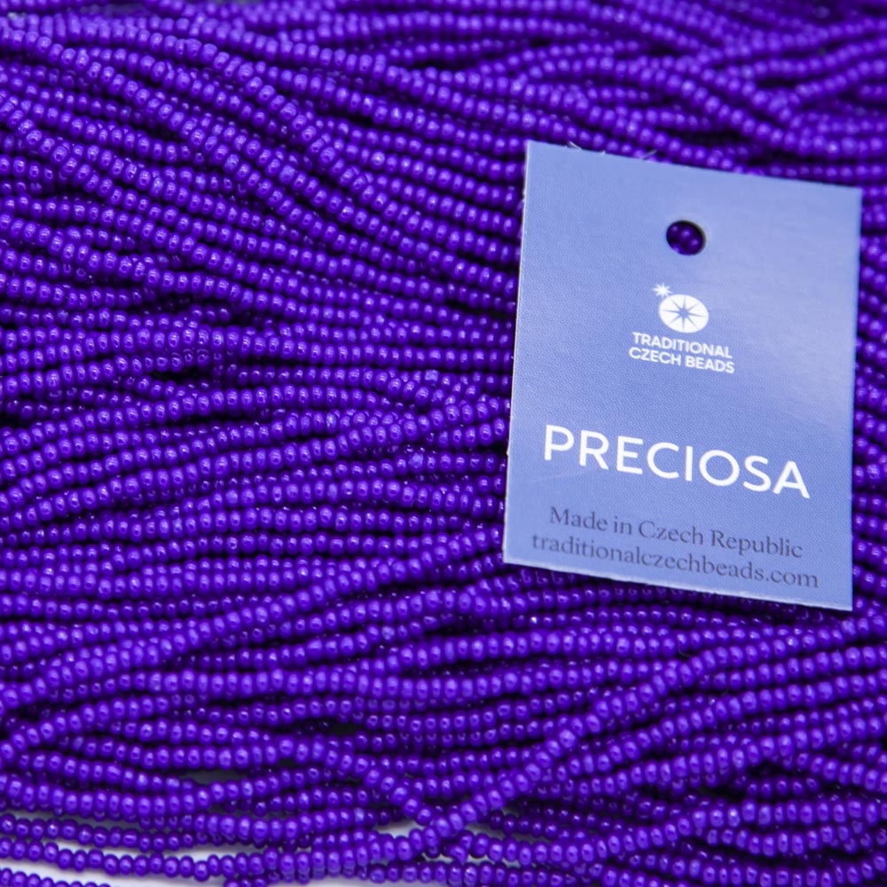 11SB198-IT: CZ Seed Bead Terra Intensive Purple 11/0 - 6HK
