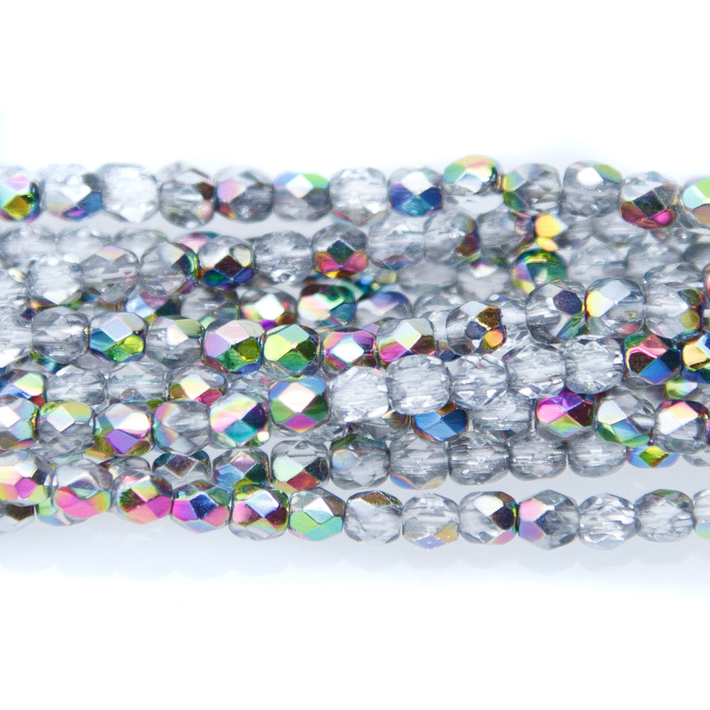 3FC505: CZ FACET RD Vitrail 3mm - 600PC