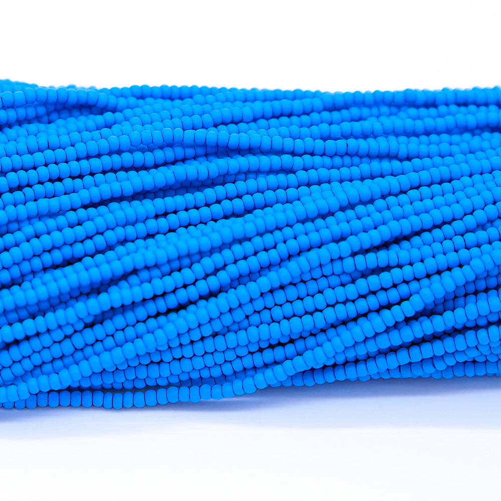 11SB967-PMR: CZ SB Permalux Dark Turquoise Matte 11/0 1HK