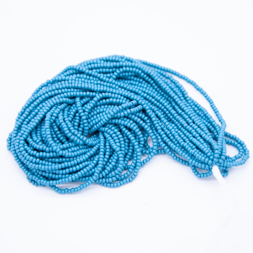 11SB987-PR: CZ Seed Bead Permalux Teal 11/0 1HK