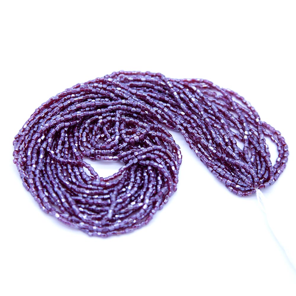 9SC346-TR: CZ Seed Bead 3-cut Garnet Sfinx 9/0 1HK